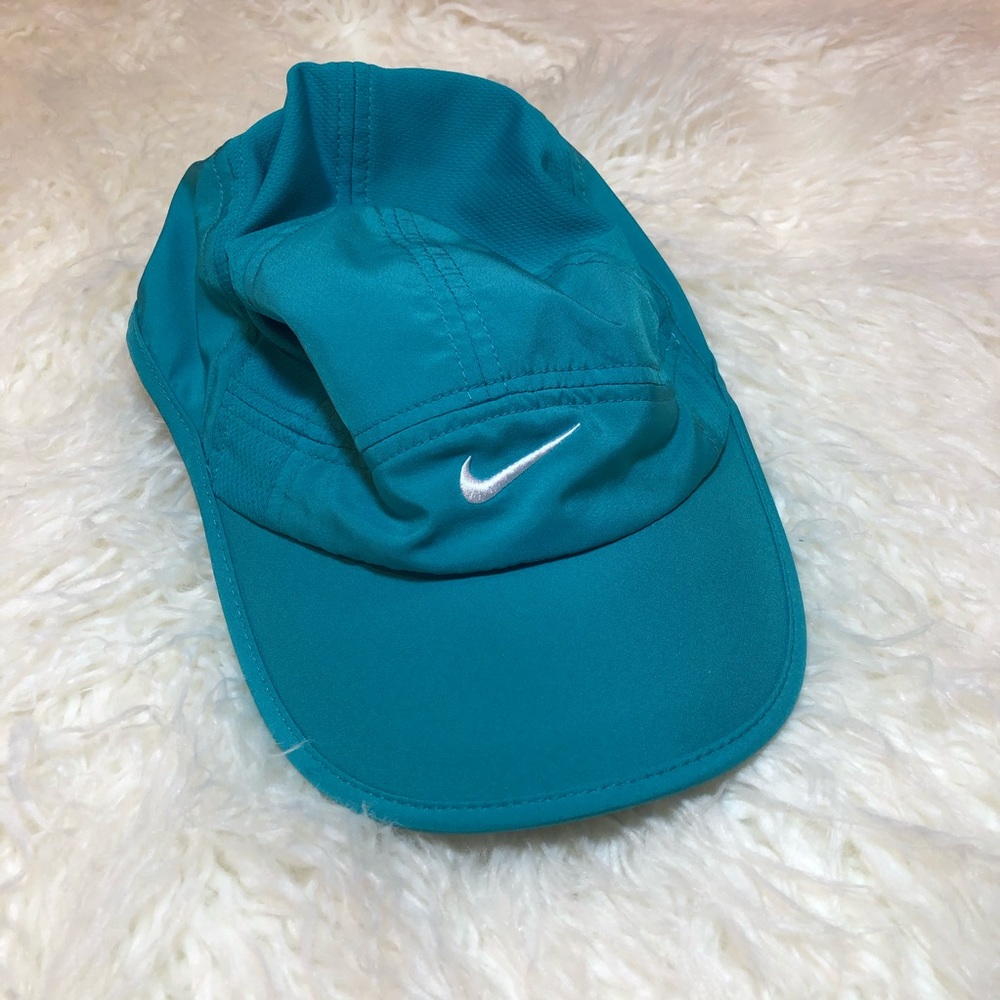 Nike Womens Tennis aerobill Running cap hat blue